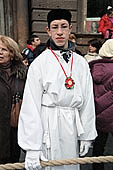 Festa di Sant Agata   Devoto with the traditional dress 